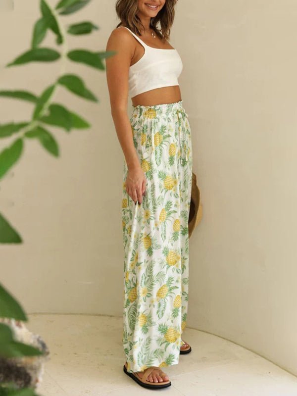Levoire | Rento large style explosif pantalons de mode décontractés lâches