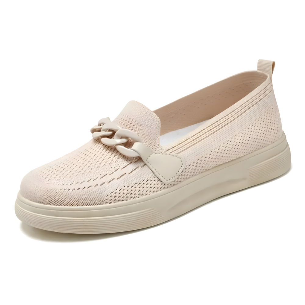 Levoire | Chaussures Orthopédiques Basses Élégantes Beige
