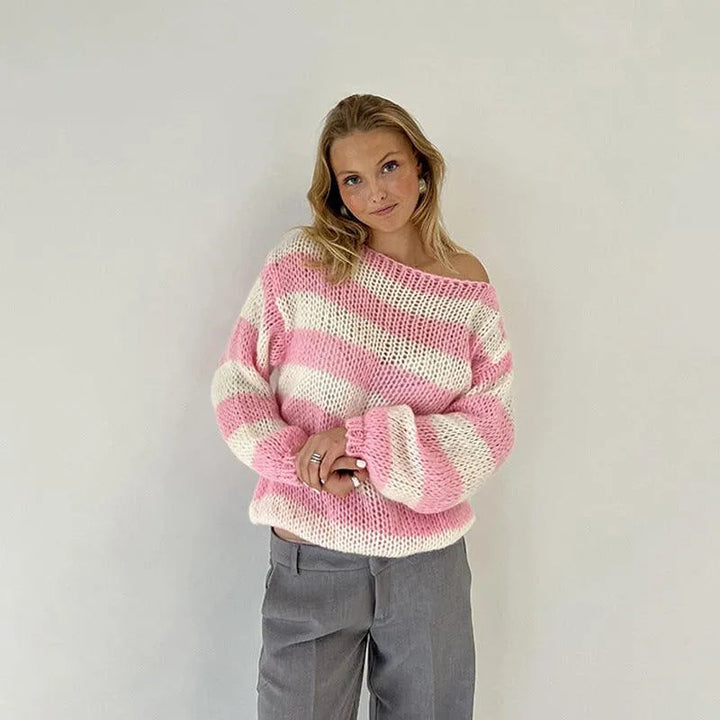Levoire | Pull rayé Rosa