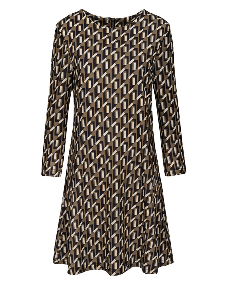 Levoire | Robe Élégante Croisée Doublée