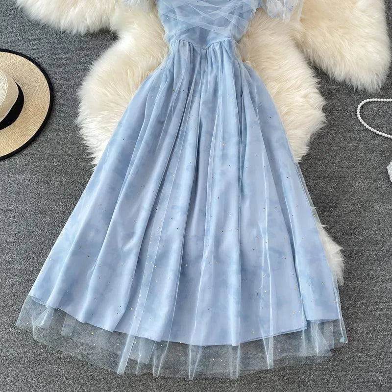 Levoire | Robe Rétro Française Bleue