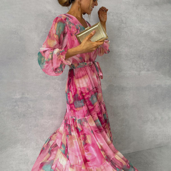 Levoire | Robe D'Été À Manches Longues Vêtements Décontractés À La Mode