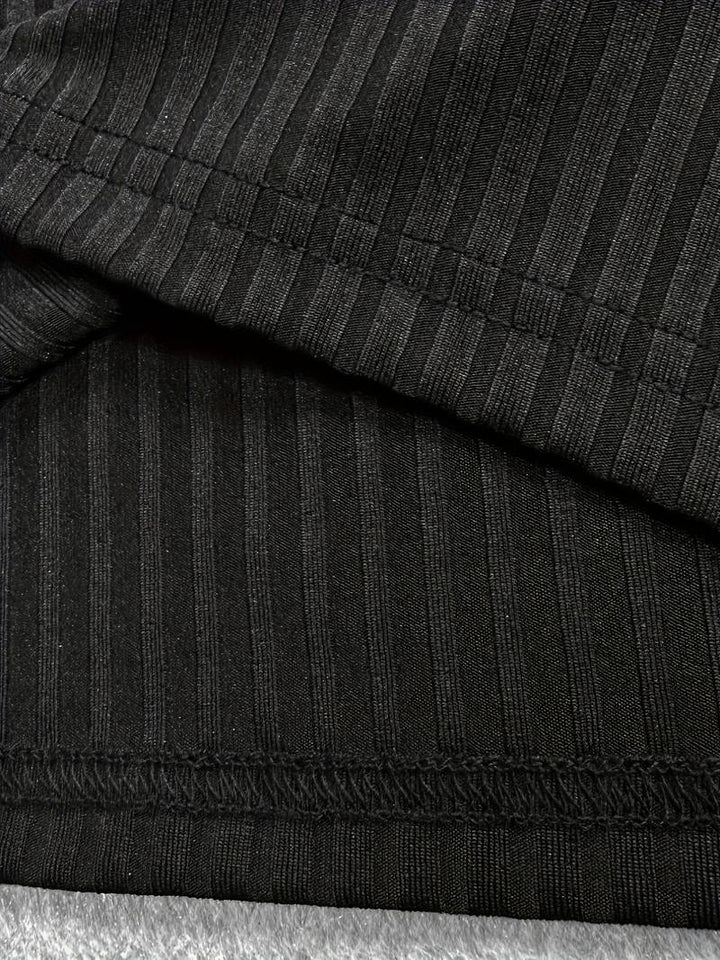 Levoire | Débardeur En Tricot Côtelé Avec Une Haute Teneur En Élasthanne Et Un Décolleté En V