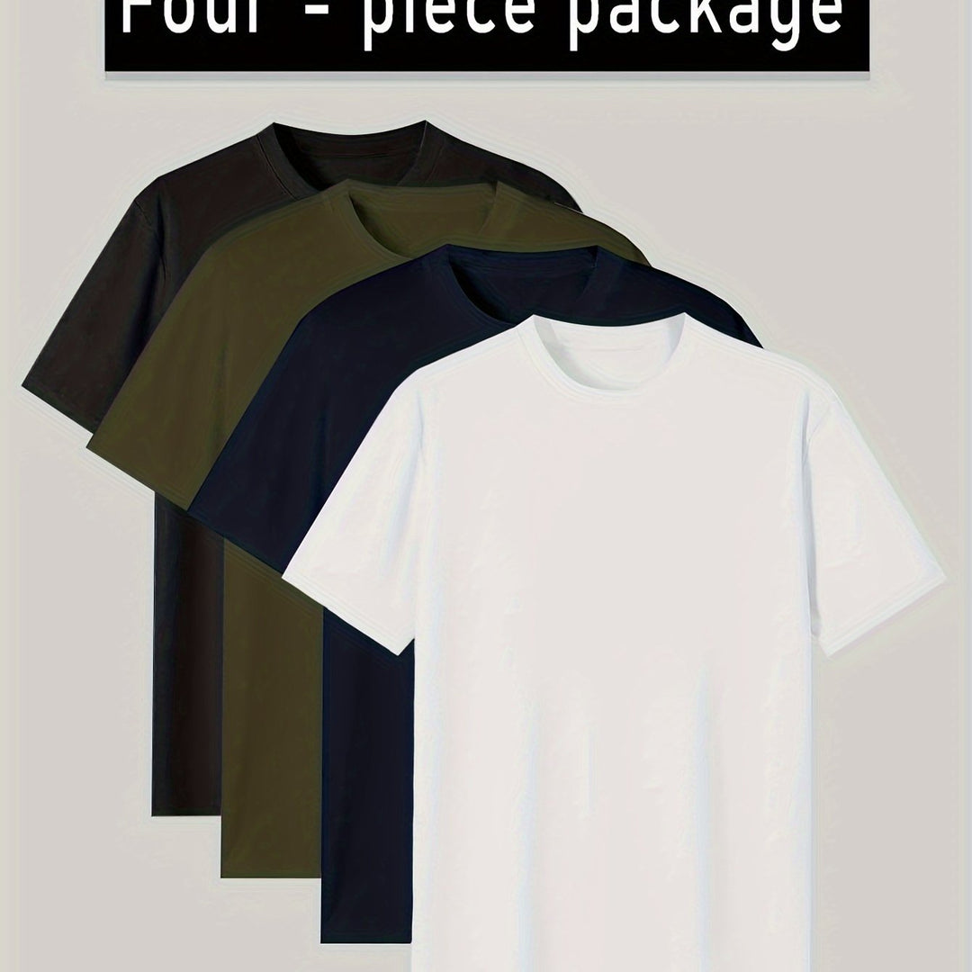 Levoire | T-Shirts Unisexe Décontractés Unis Couleur de mélange XS(44)