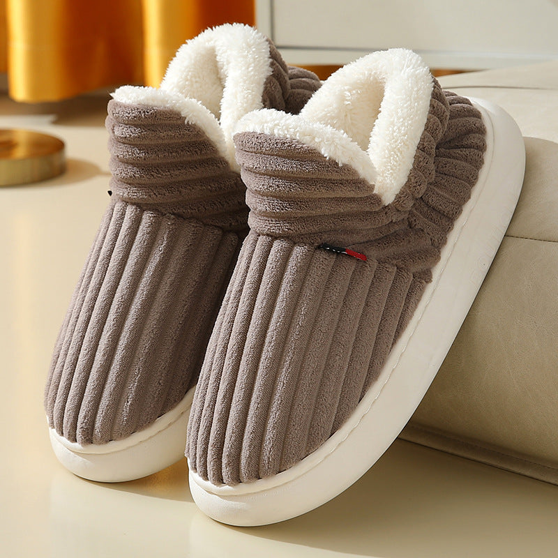 Levoire | Chaussons De Luxe D'Intérieur Braun