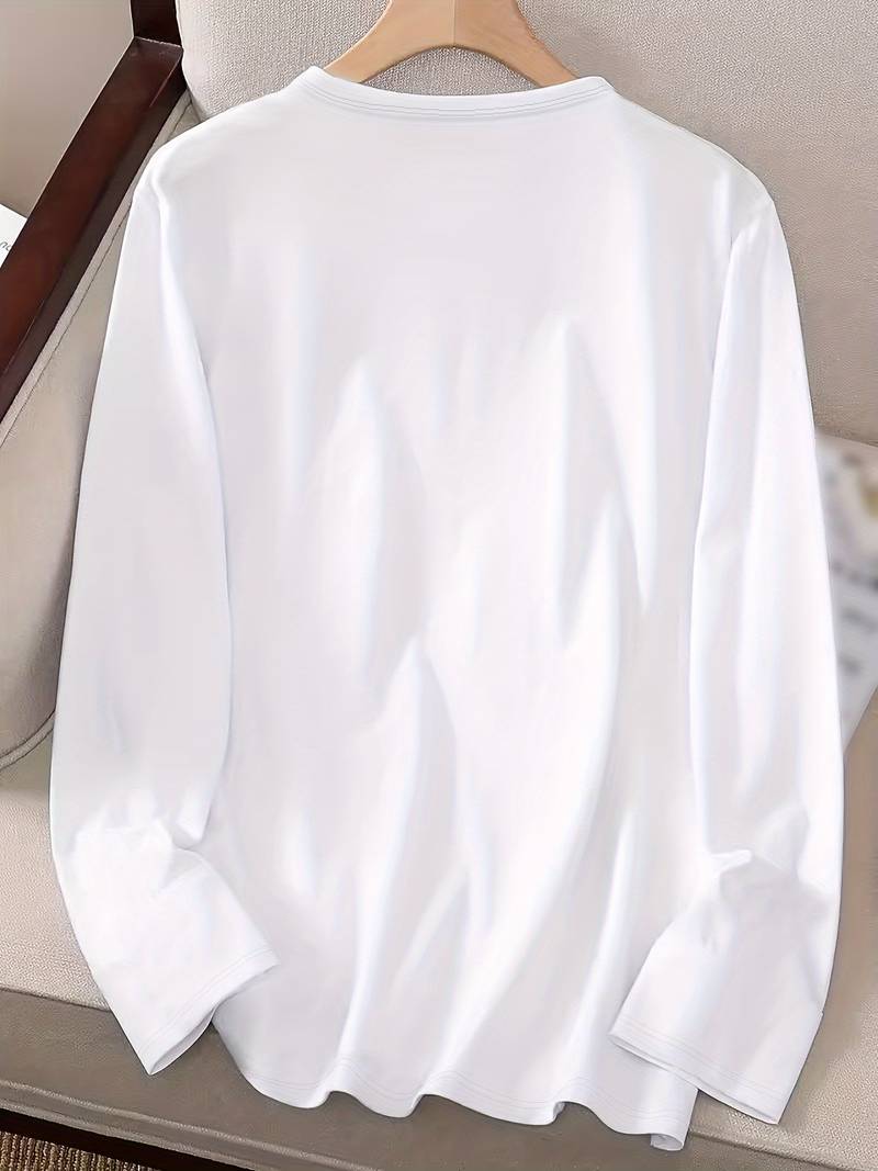 Levoire | T-shirt Manches Longues Imprimé Cœur et Amour