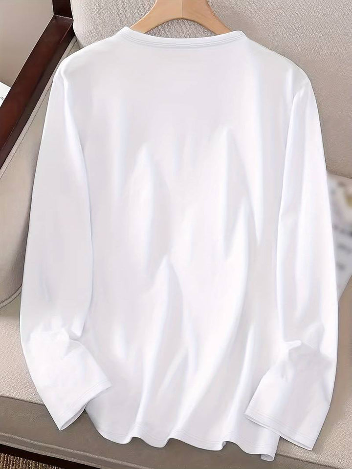 Levoire | T-shirt Manches Longues Imprimé Cœur et Amour