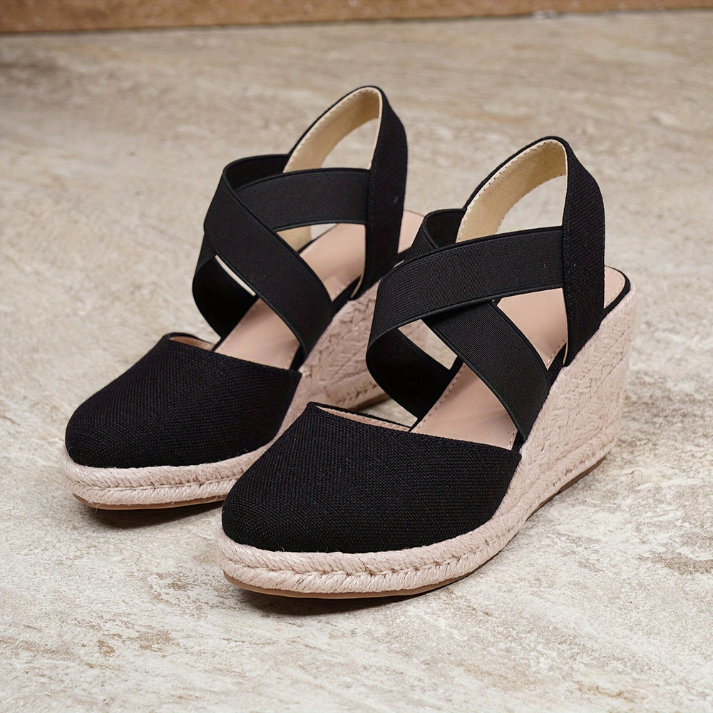 Levoire | Sandales Compensées Espadrilles Confortables