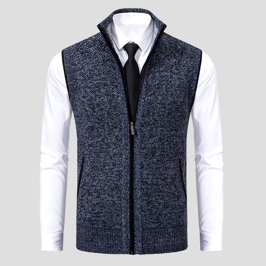 Levoire | Gilet homme intemporel pour toutes les saisons Bleu