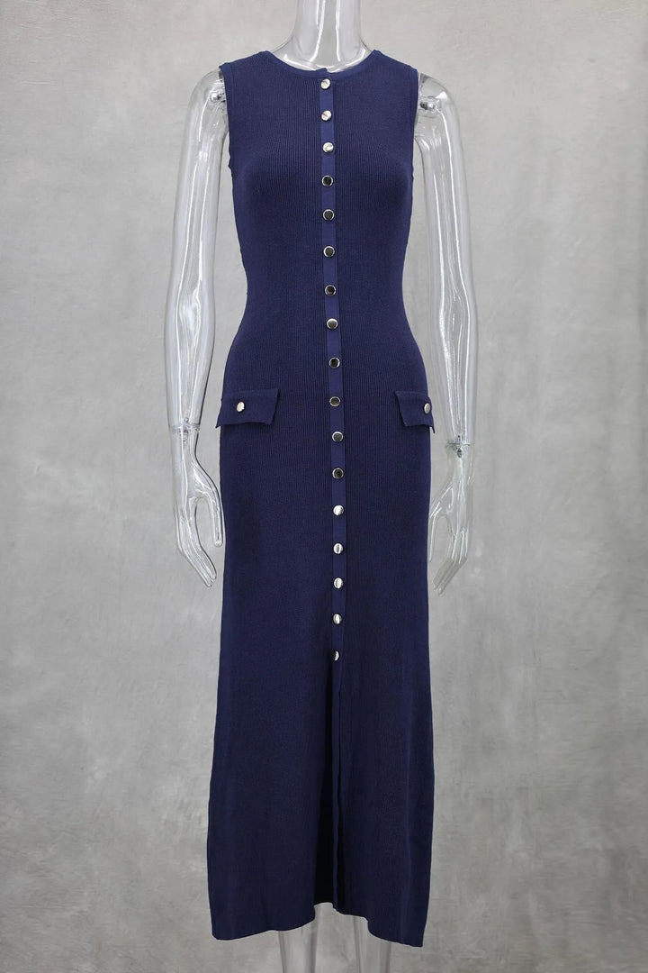 Levoire | Robe tricotée sans manches élégante