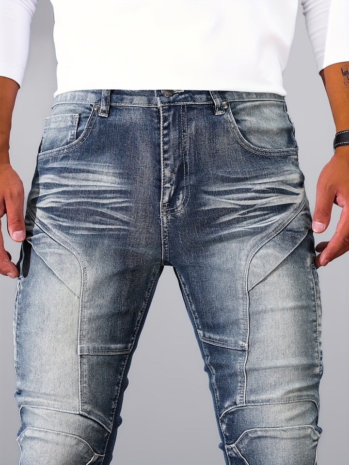 Levoire | Pantalons En Denim Vintage Skinny Pour Hommes