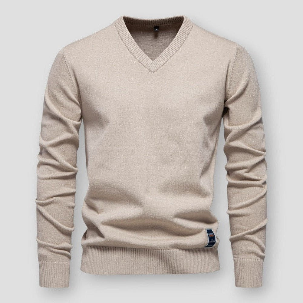 Levoire | Pulls D'Automne Tricotés Classiques Pour Hommes Khaki