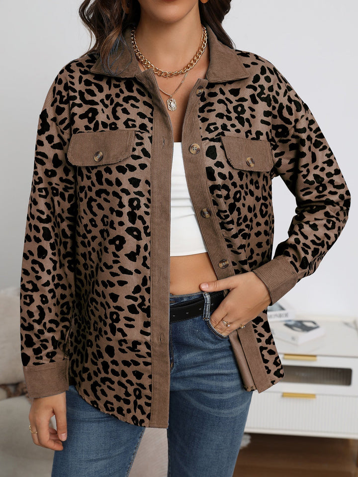 Levoire | Veste À Imprimé Léopard Pour Femme Brun