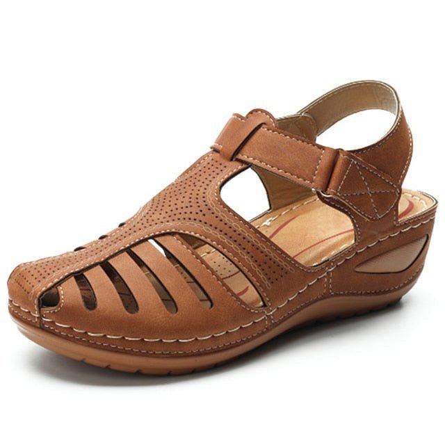 Levoire | Sandales Avec Semelle Douce Pour Le Confort Braun