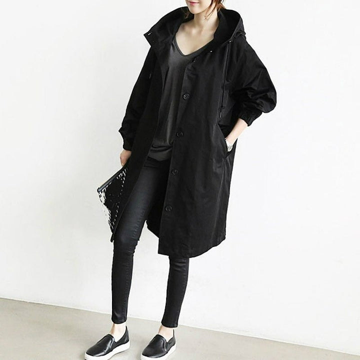 Levoire | Veste Stylée Imperméable Noir