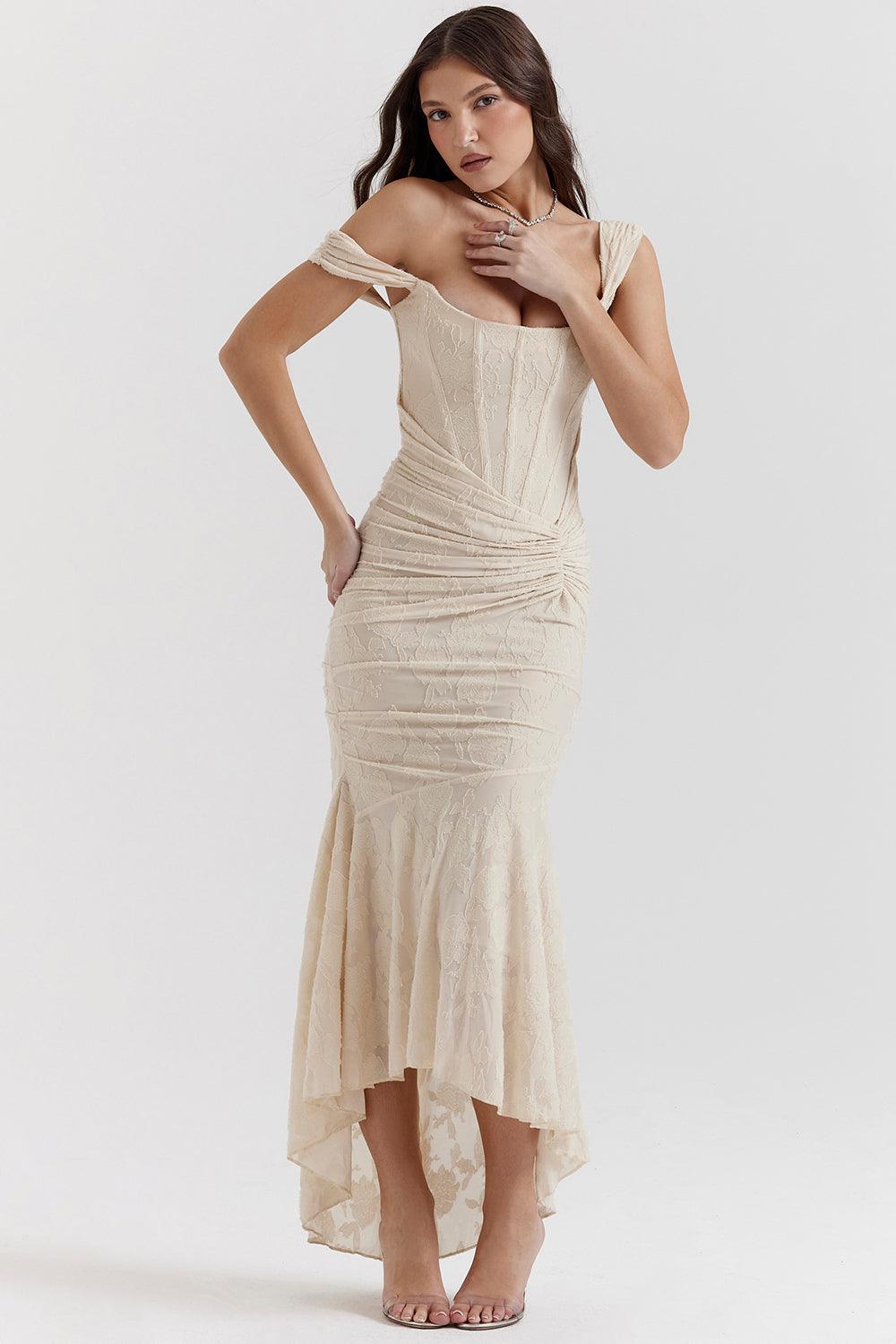 Levoire | Robe Midi Imprimée Légère & Élégante Pour Femmes