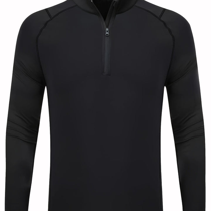 Levoire | T-Shirt De Sport Pour Hommes Chaud À Manches Longues