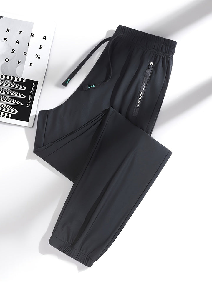 Levoire | Pantalons De Course D'Été Légers Et Respirants Noir