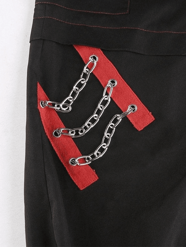 Levoire | Collier Ceintures Décorées Pantalon Droit