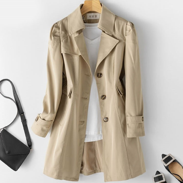Levoire | Trench-Coat Pour Un Style Élégant Khaki