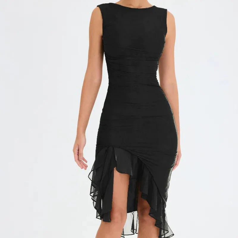 Levoir | Robe midi avec des marques d'avril