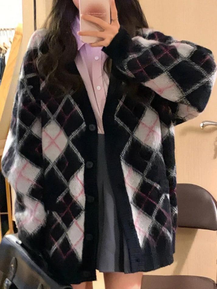 Levoire | Gilet Décontracté En Jacquard Vichy