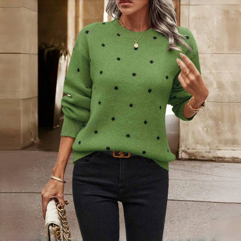 Levoire | Pull Élégant Pour Femmes Vert