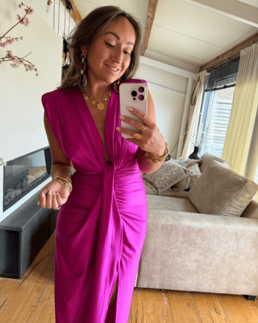 Levoire | Robe de fête avec décolleté profond robe femme