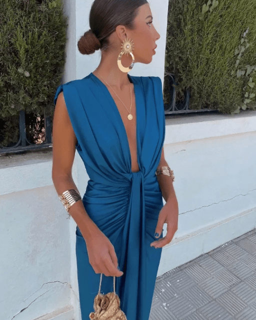 Levoire | Robe de fête avec décolleté profond robe femme