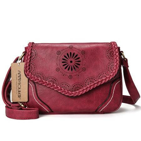 Levoire | Le Style Floral Classique Miranda Sac À Bandoulière Vin (20cm<Longueur maximale<30cm) 1-2 Jours