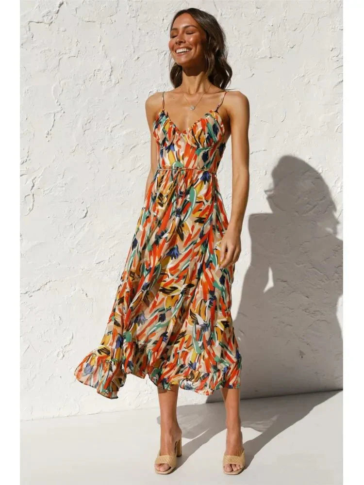 Levoire | Robe de cérémonie chic Orange