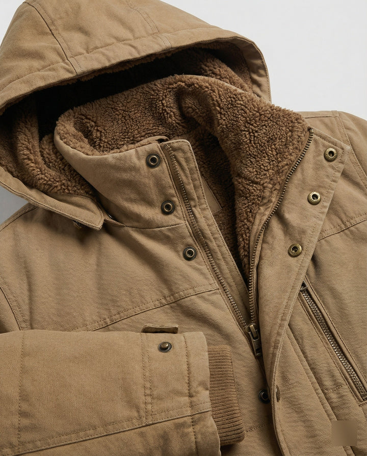 Veste d'hiver fonctionnelle chaude