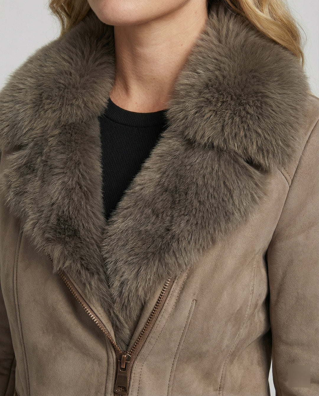 Avriane | Veste d'hiver avec col élégant pour l'hiver