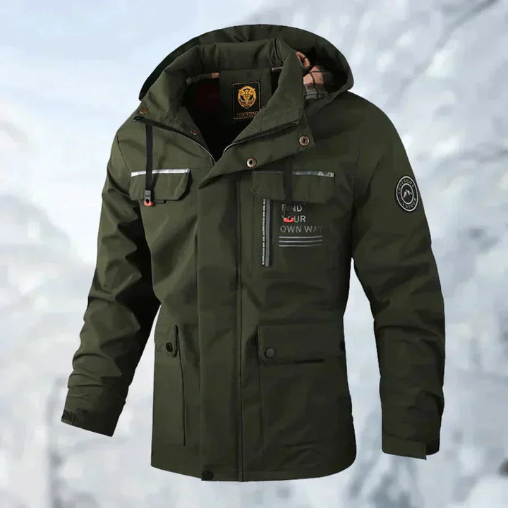 Levoire | Veste À Capuche Pour Hommes Armeijan vert