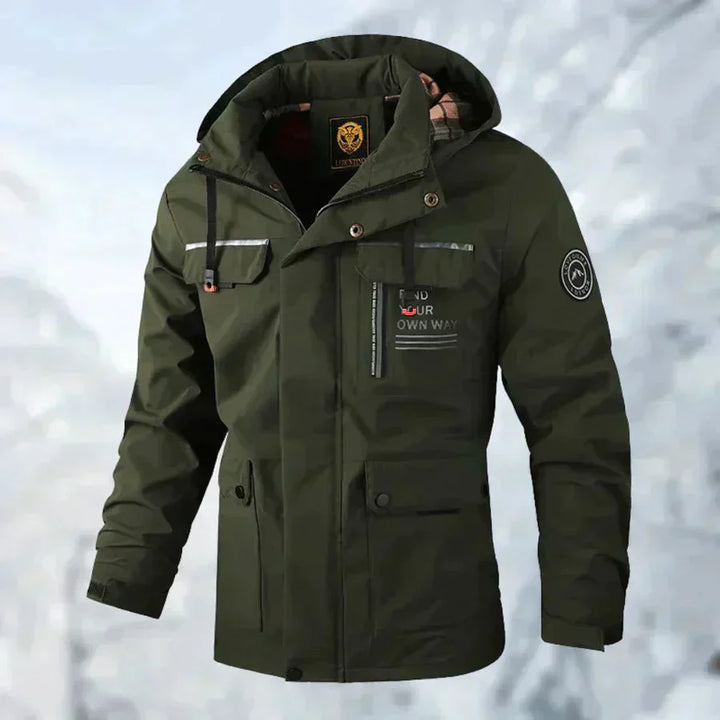 Levoire | Veste Outdoor Confortable, Coupe-Vent Et Imperméable Vert