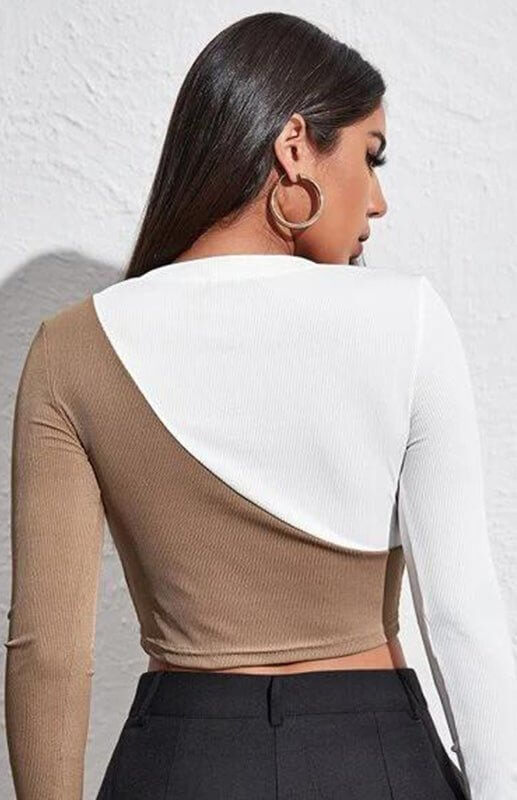 Levoire | T-shirt sans manches à empiècements bloquants de couleur