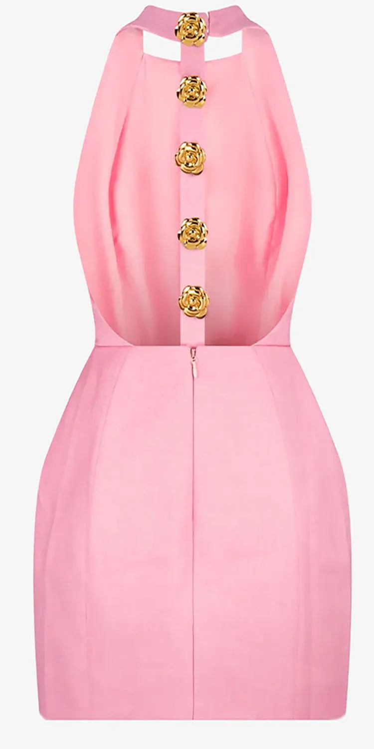 Levoire | robe sans manches courte avec dos ouvert