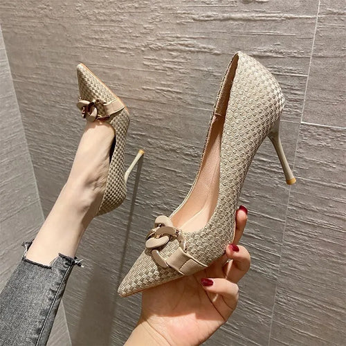 Levoire | Talons aiguilles tissés