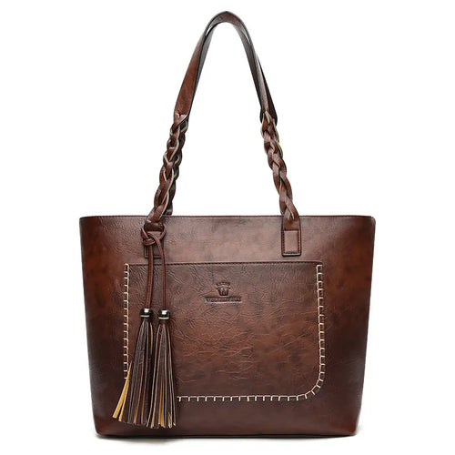 Levoire | Sac de cheville Design Vintage Avec Pompon
