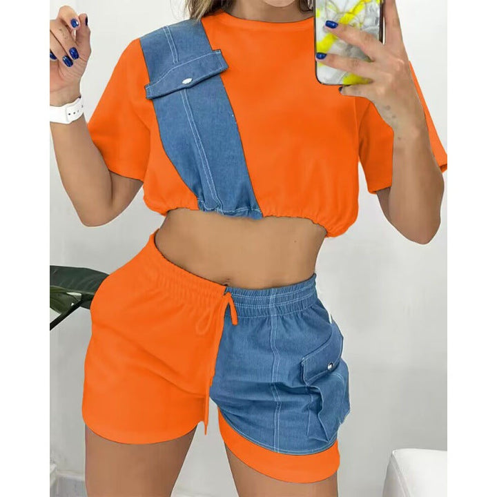 Levoire | manches courtes et shorts à manches courtes ORANGE