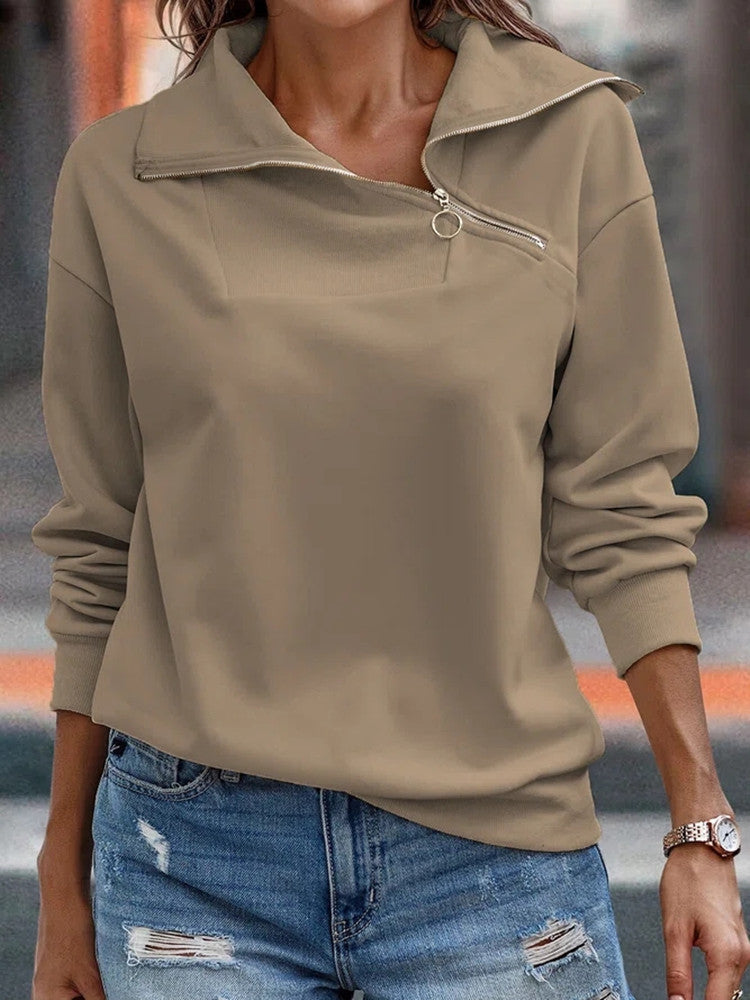 Levoire | Cardigan à col rabattu KHAKI