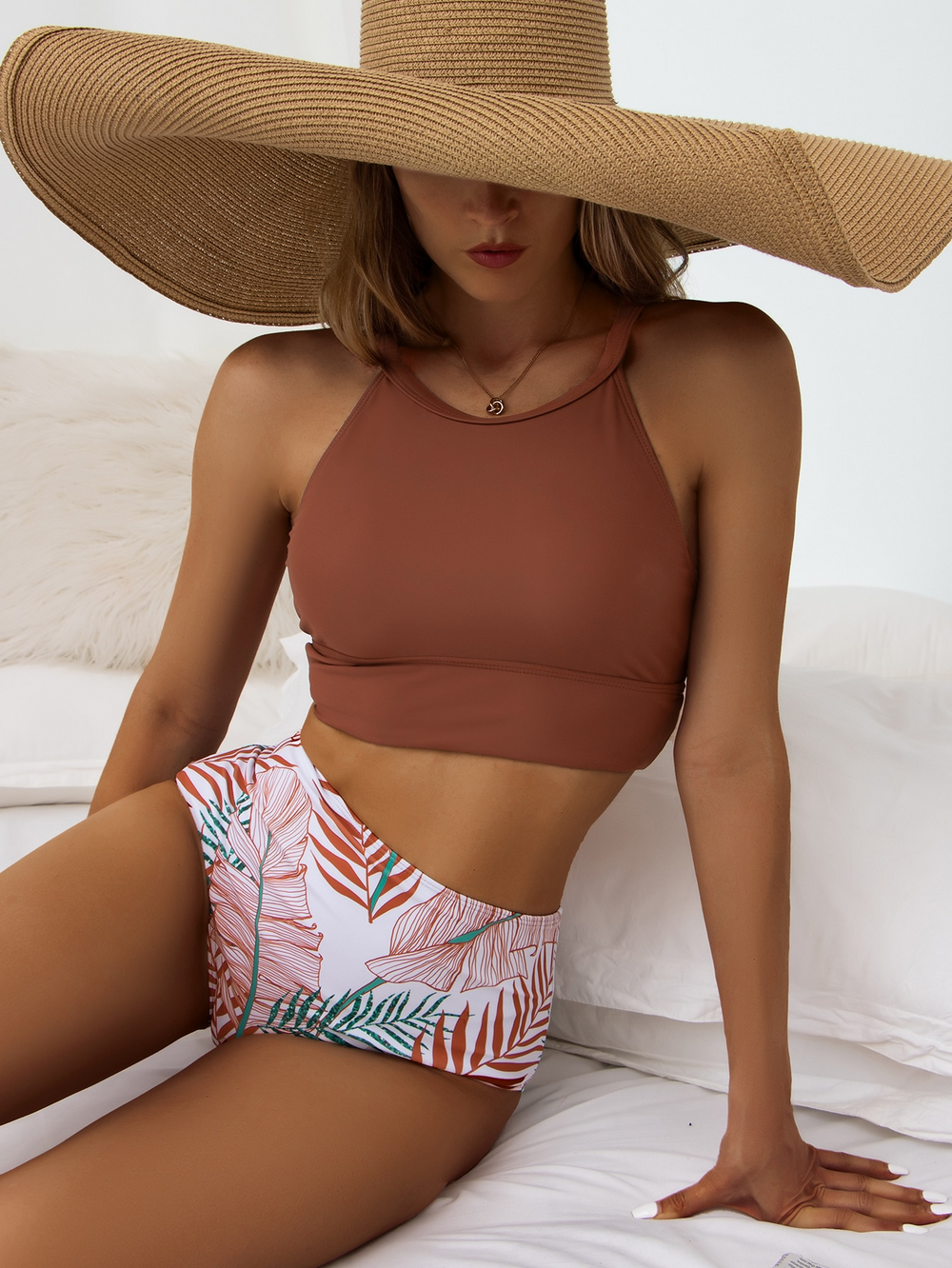 Levoire | maillot de bain deux pièces ROUGE