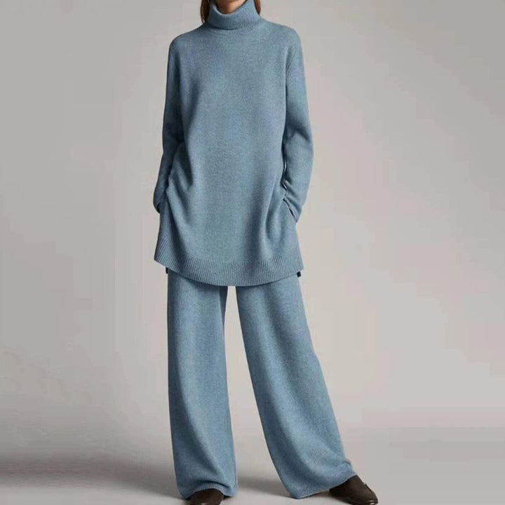 Levoire | Combinaison confortable avec col montant Bleu