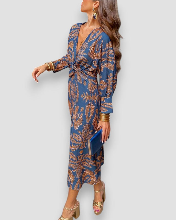 Levoire | Robe Élégante À Décolleté En V