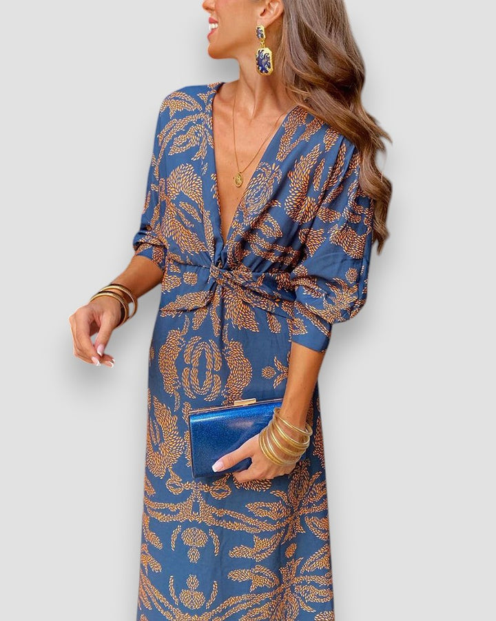 Levoire | Robe Élégante À Décolleté En V