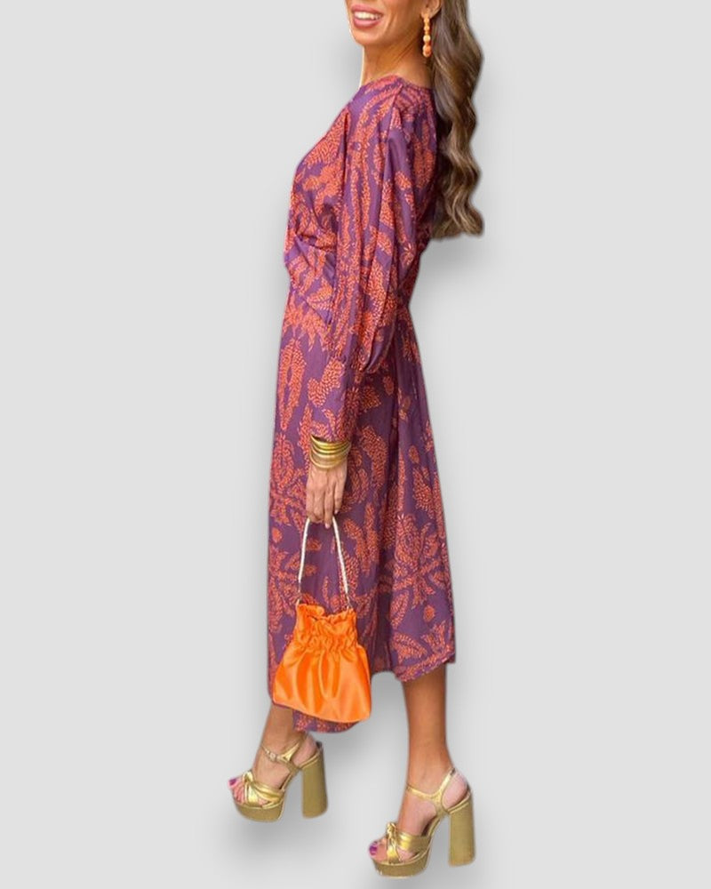 Levoire | Robe Élégante À Décolleté En V