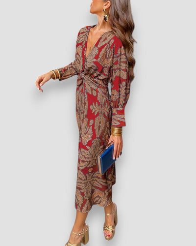 Levoire | Robe Élégante À Décolleté En V
