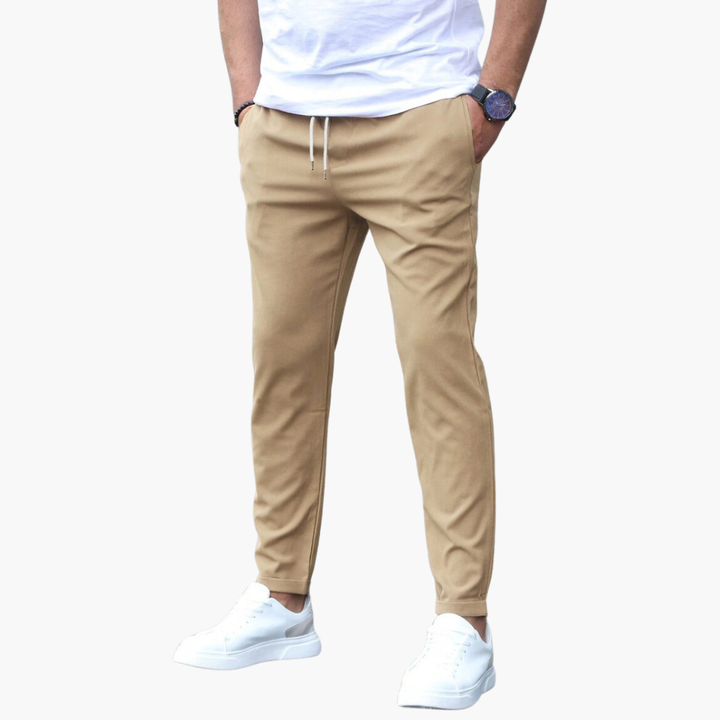 Levoire | Pantalons Stretch Flexibles Beige