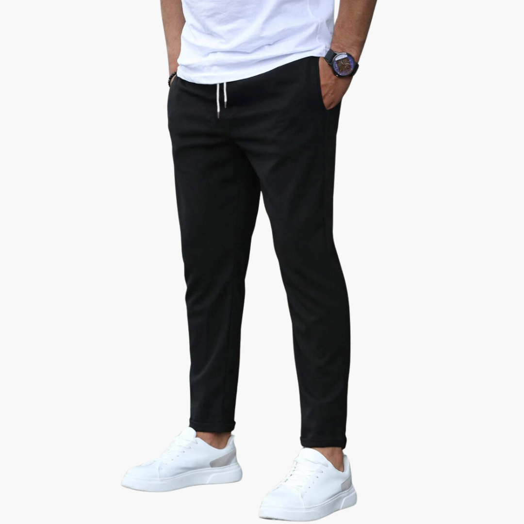 Levoire | Pantalons Stretch Flexibles Noir
