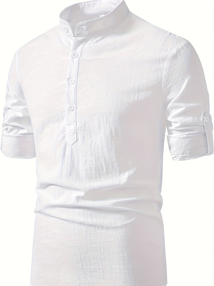 Levoire | T-shirt Henley en lin